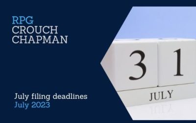 July filing deadlines