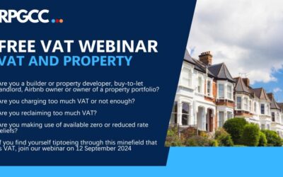 VAT on Land and Property – Free Webinar 12 September 2024