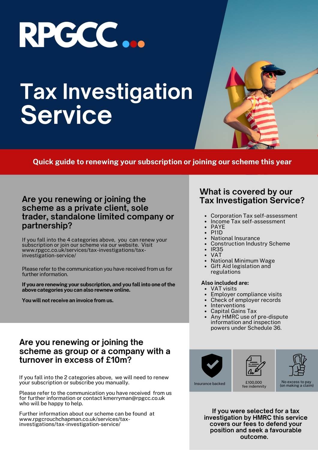 Tax investigations service 2024